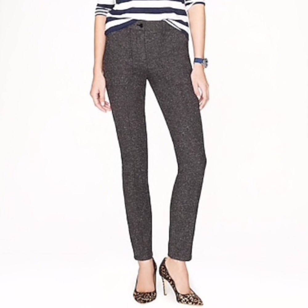 JCREW Stretch Herringbone Skinny Pant